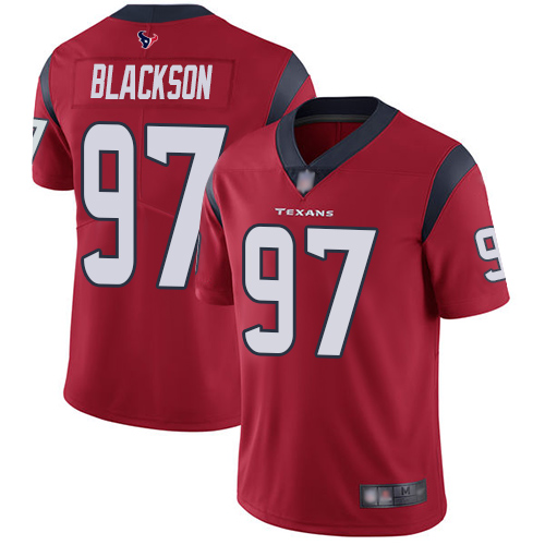 Houston Texans Limited Red Men Angelo Blackson Alternate Jersey NFL Football #97 Vapor Untouchable